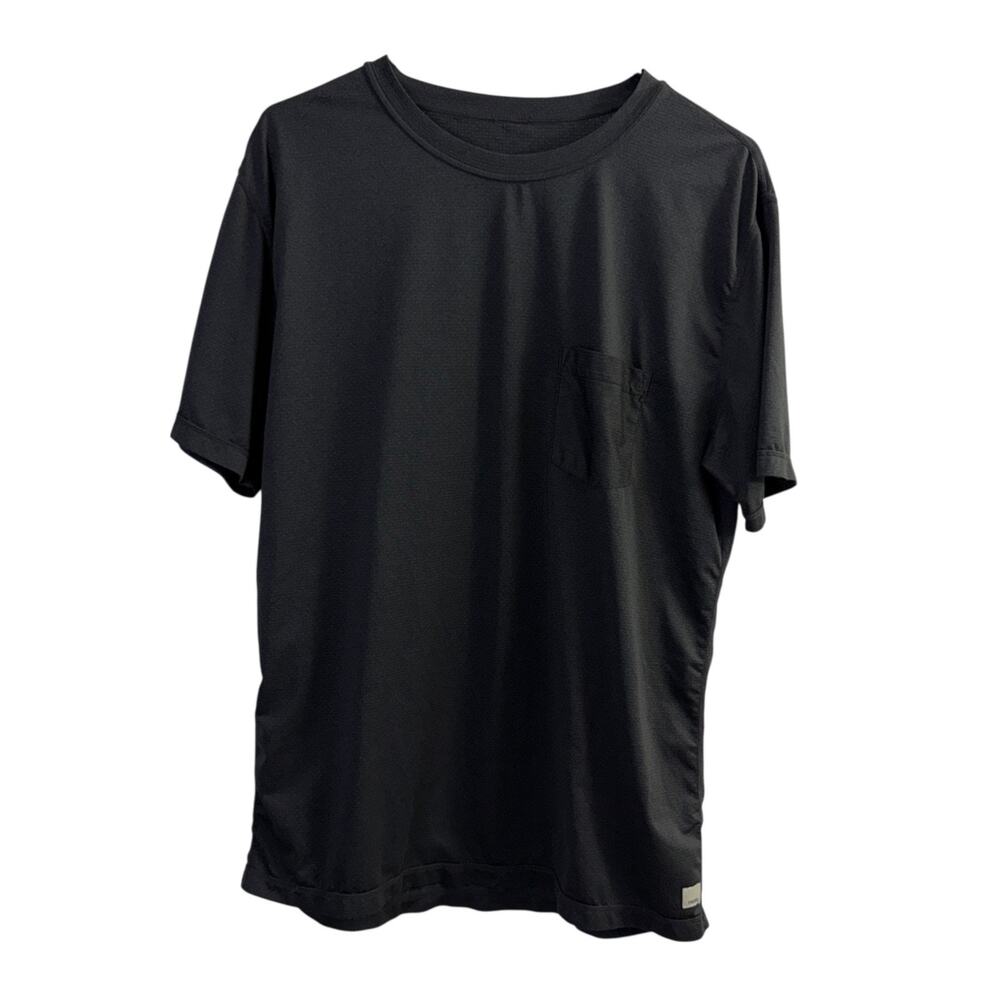 Vuori Men's Short Sleeve Pocket Tee in Black